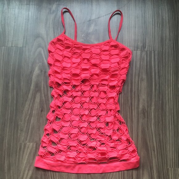 fishnet camisole